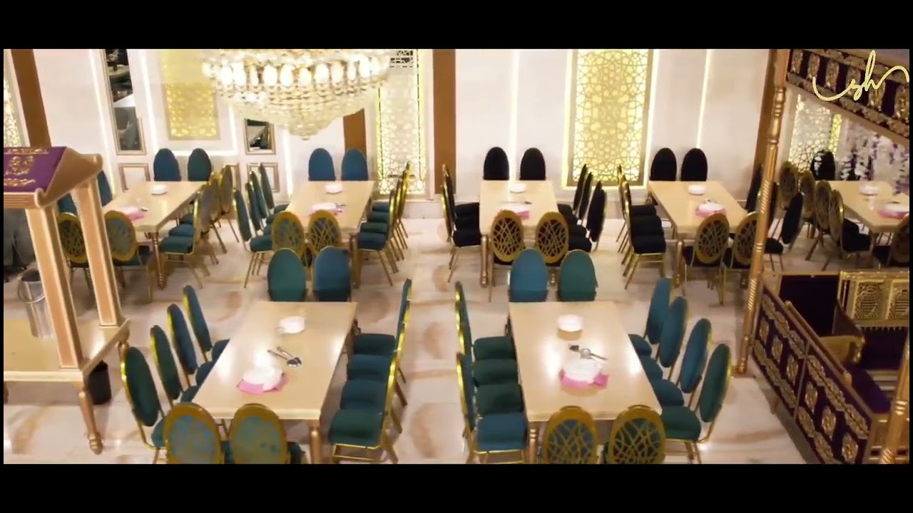 Elegant dining setup Royal Marquee Korangi