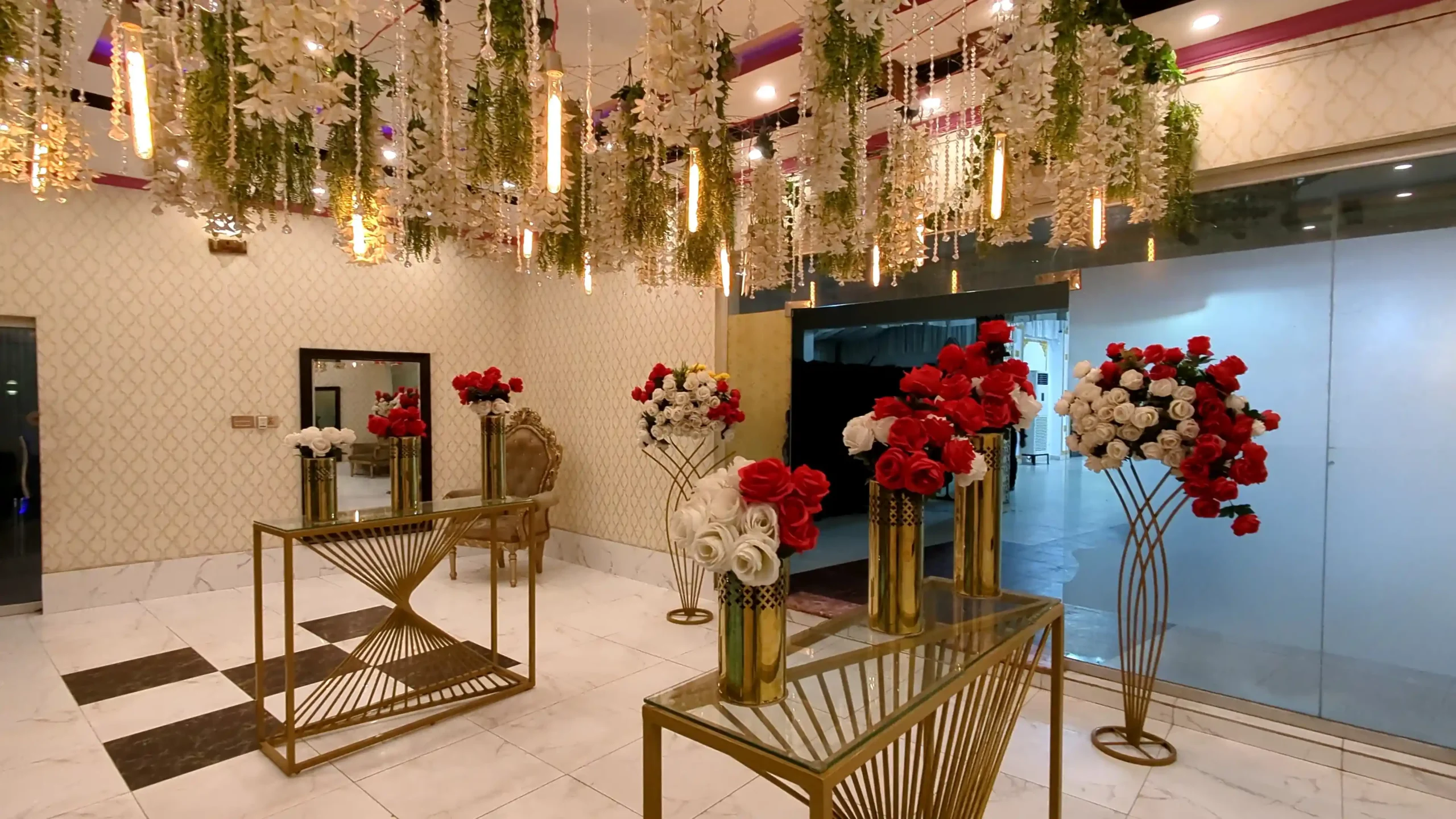 Grand entrance Royal Marquee Korangi