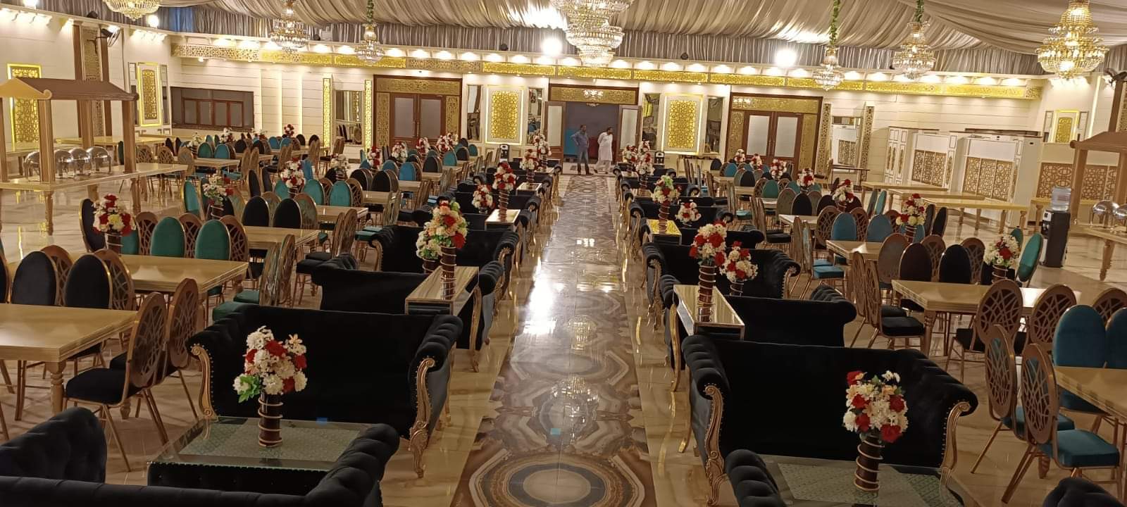 Royal Marquee Korangi main hall interior
